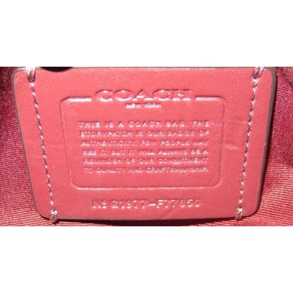 Coach Sage Mini Carryall In Signature Coated Canvas Desert Tulip Print Flocking - Picture 9 of 14